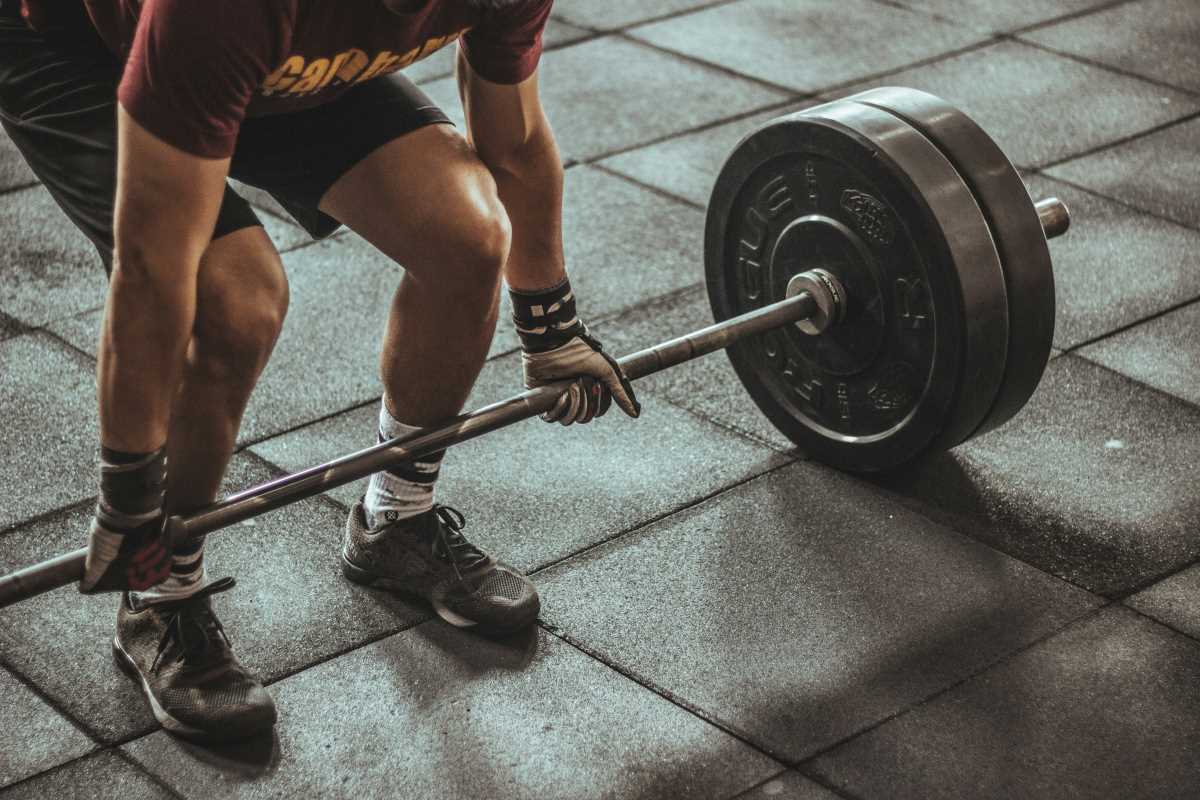 Weightlifting Fashion Transforms with Breakthrough Couture Textile Blends